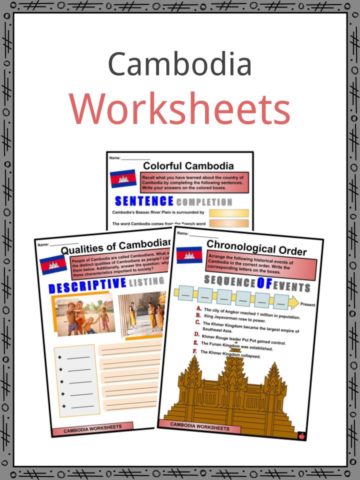 Cambodia Worksheets