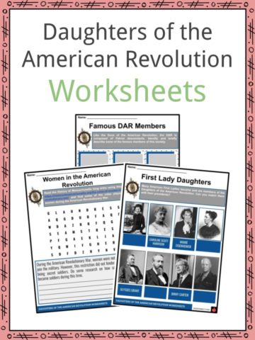 Daughters of the American Revolution Worksheets