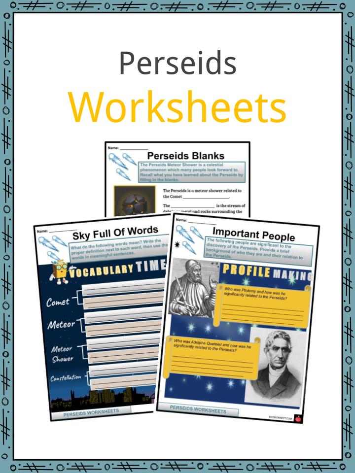 Perseids Worksheets