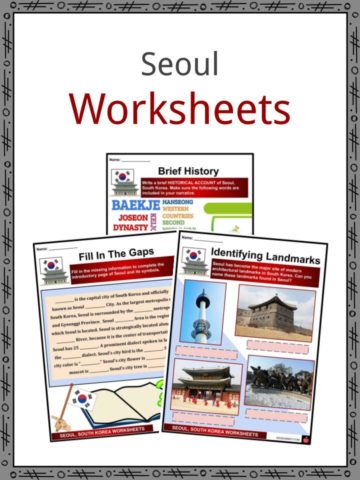 Seoul Worksheets