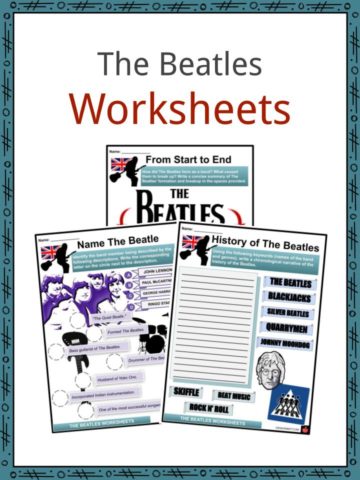 The Beatles Worksheets
