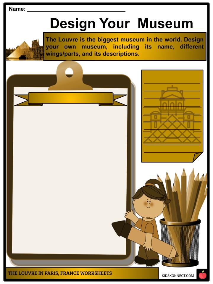 The Louvre Facts Worksheets Museum History For Kids