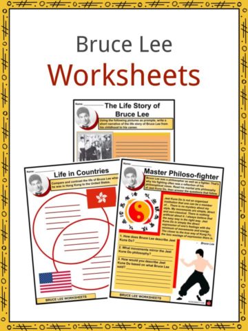 Bruce Lee Worksheets