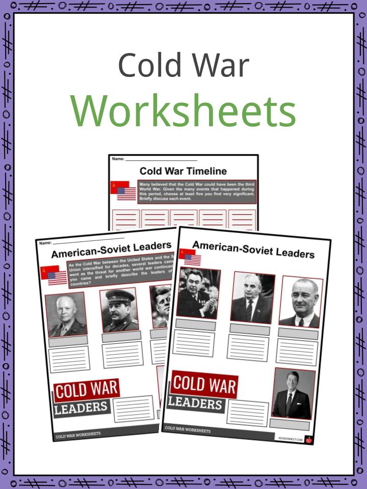 Cold War Worksheets
