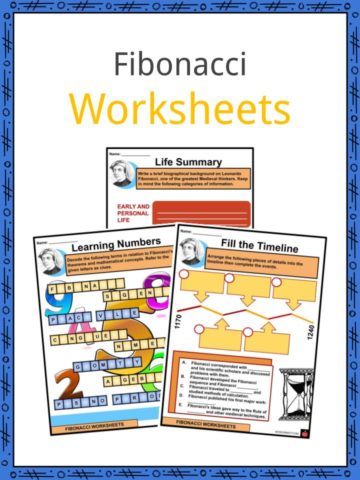 Fibonacci Worksheets