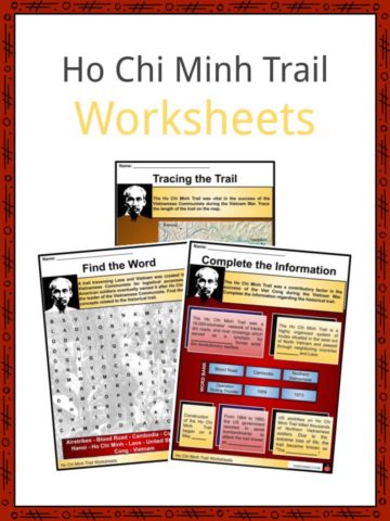 Ho Chi Minh Trail Worksheets