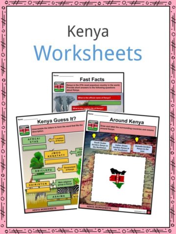 Kenya Worksheets
