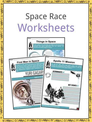 Space Race Worksheets