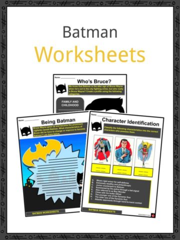 Batman Worksheets