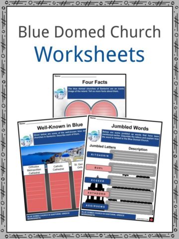 Blue Domed Church Worksheets