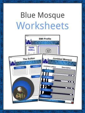 Blue Mosque Worksheets