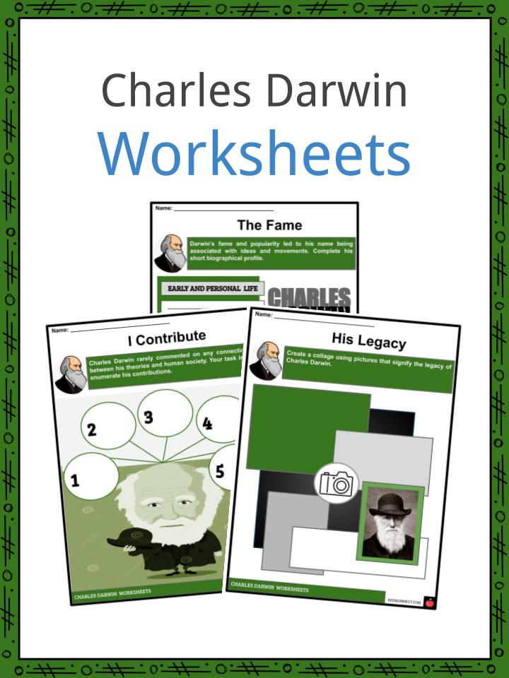 Charles Darwin Facts, Legacy, Worksheets & Early Life For Kids
