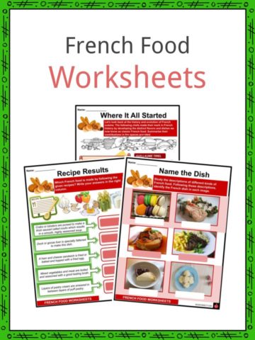 French Food Worksheets