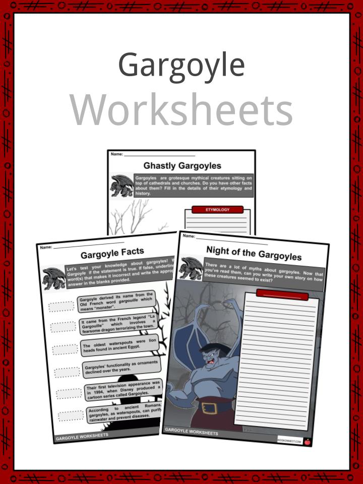 Gargoyle Worksheets