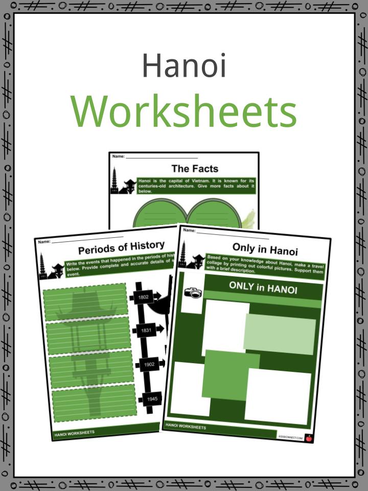 Hanoi Worksheets