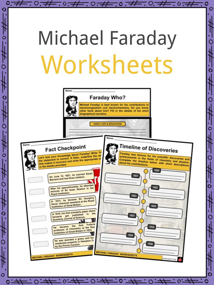 Michael Faraday Worksheets
