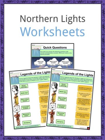 Northern Lights Worksheets