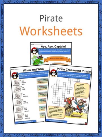 Pirate Worksheets
