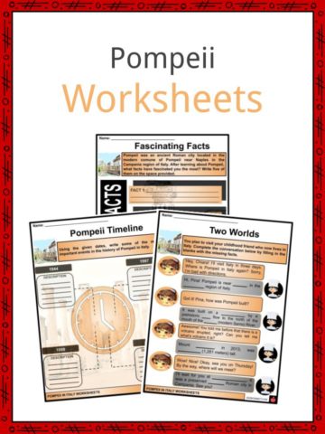 Pompeii Worksheets