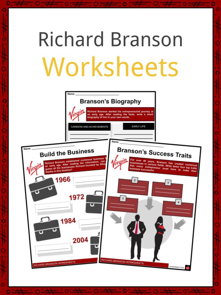 Richard Branson Worksheets