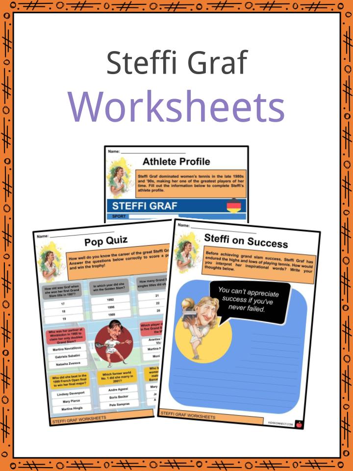 Steffi Graf Worksheets