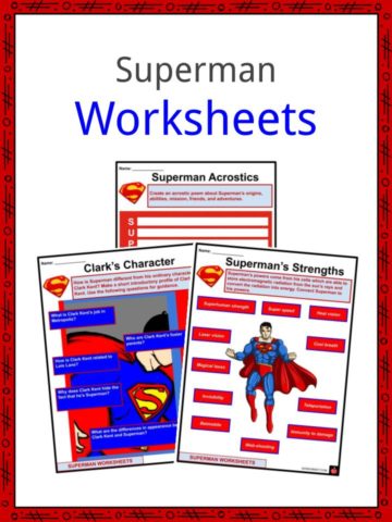 Superman Worksheets