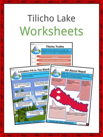 Tilicho Lake Worksheets