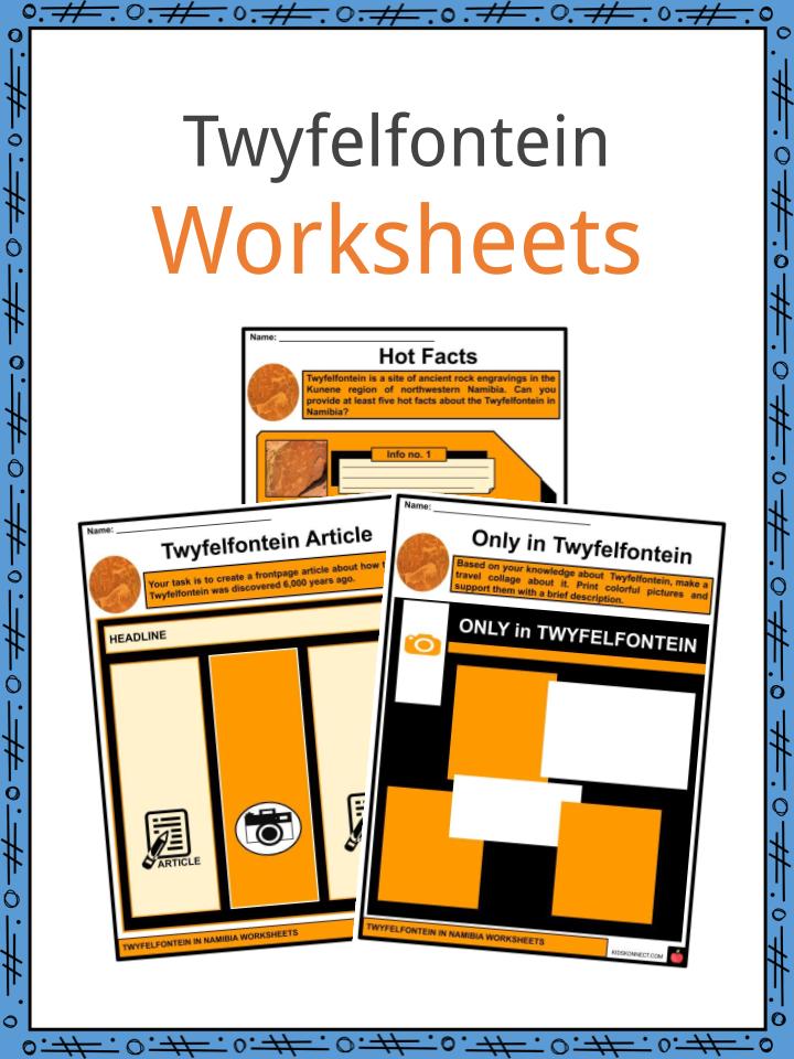 Twyfelfontein Worksheets