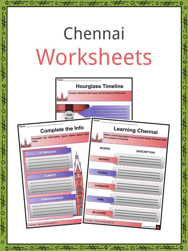 Chennai Worksheets
