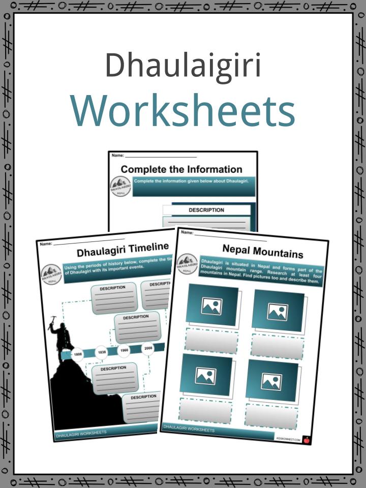 Dhaulagiri Worksheets