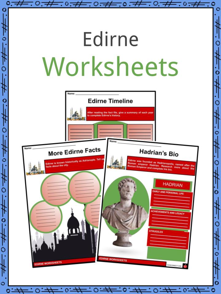 Edirne Worksheets
