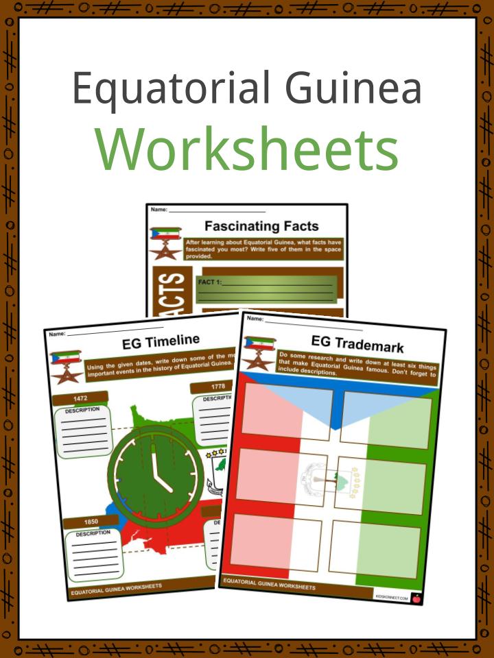 Equatorial Guinea Worksheets