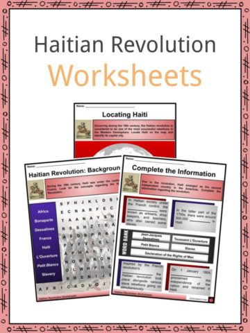 Haitian Revolution Worksheets