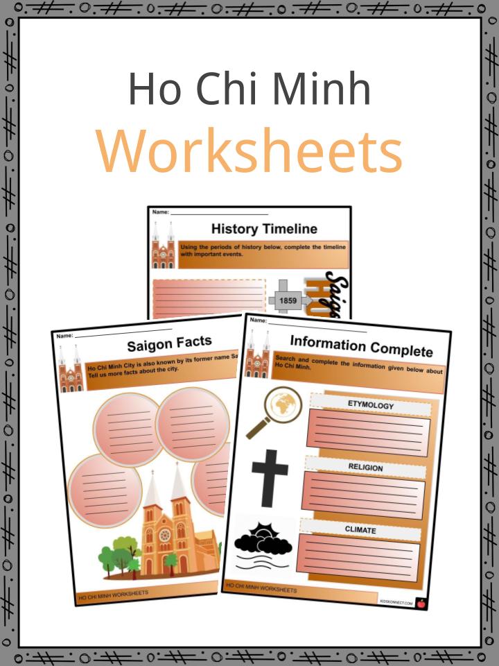 Ho Chi Minh Worksheets
