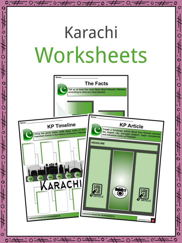 Karachi Worksheets