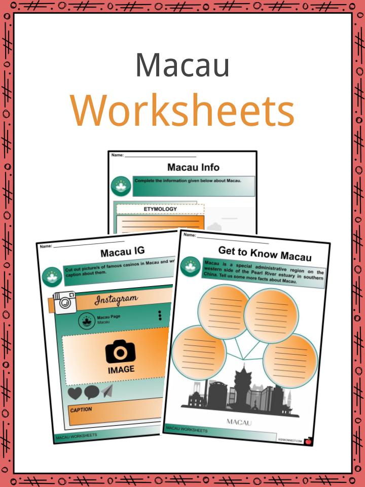 Macau Worksheets
