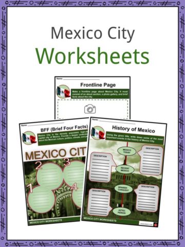 Mexico City Worksheets