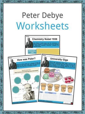Peter Debye Worksheets