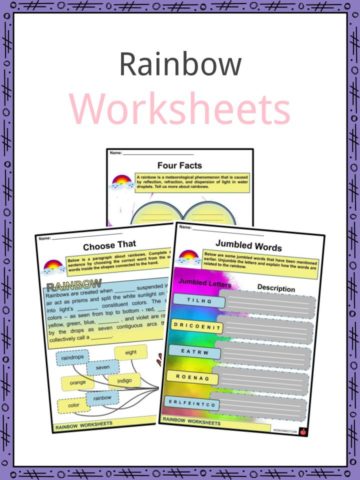 Rainbow Worksheet