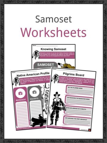 Samoset Worksheets