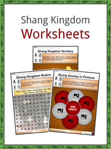 Shang Kingdom Worksheets