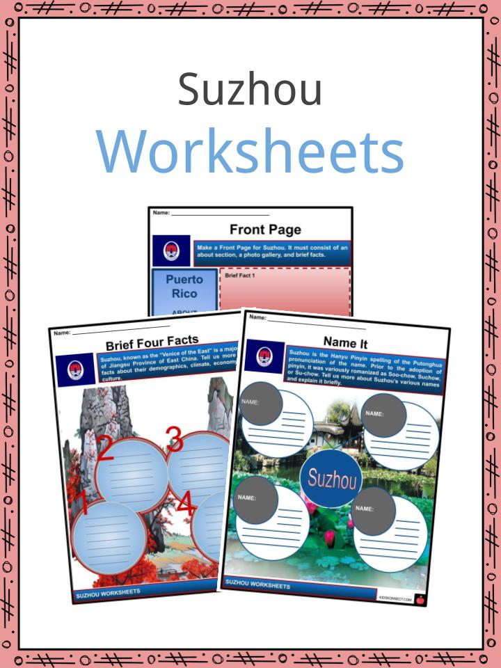 Suzhou Worksheets