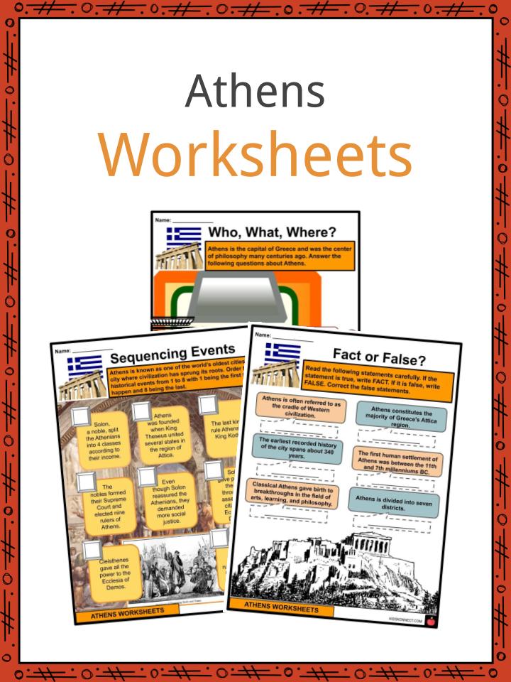 Athens Worksheets