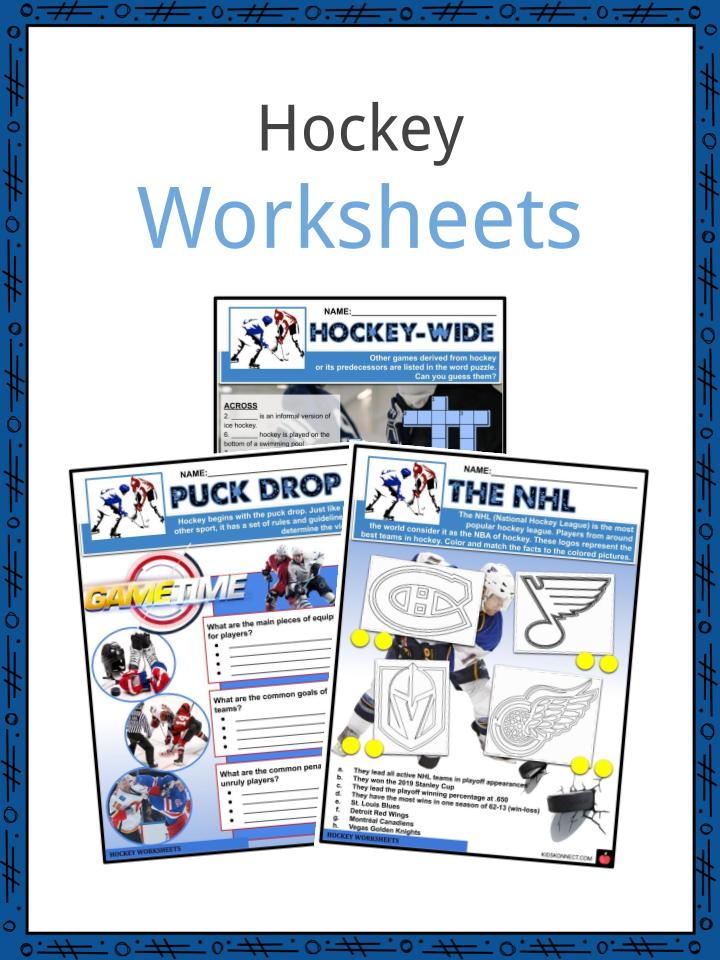 Hockey Worksheets