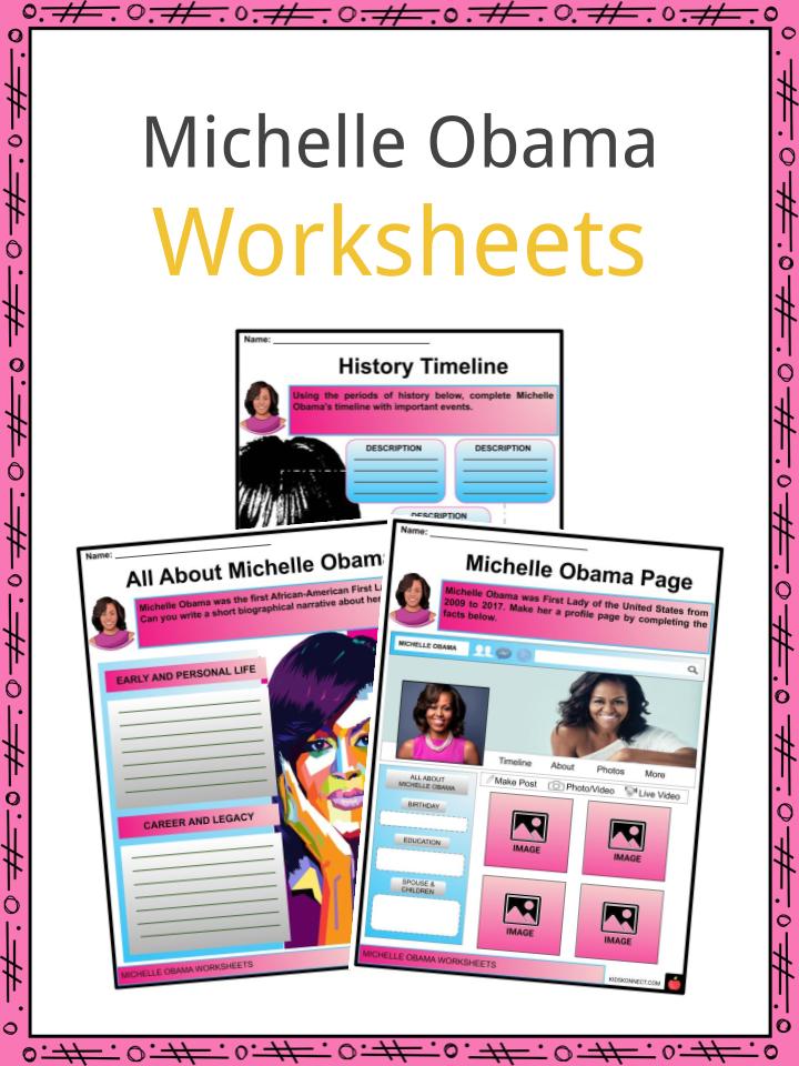 michelle-obama-facts-worksheets-family-life-education-for-kids