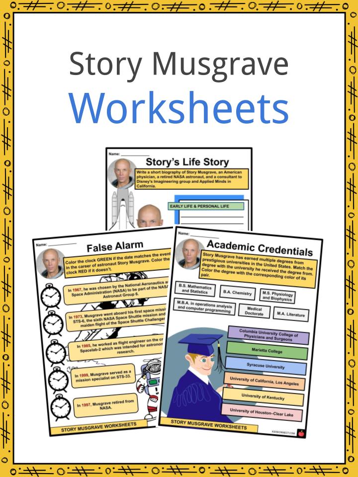 Story Musgrave Worksheets
