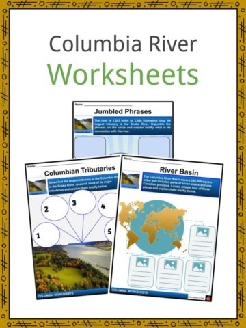 Columbia River Worksheets