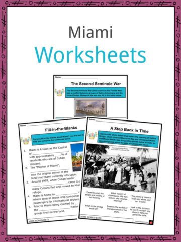 Miami Worksheets