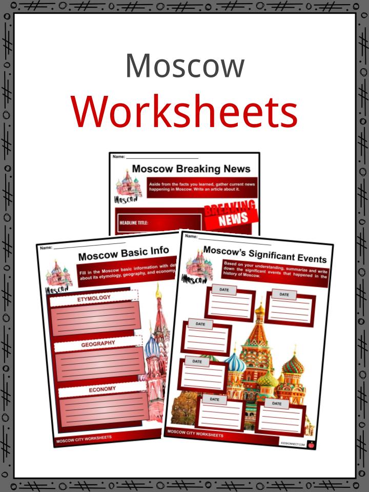 Moscow Worksheets