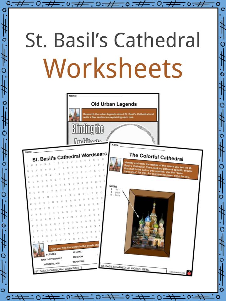 St. Basil's Cathedral Worksheets